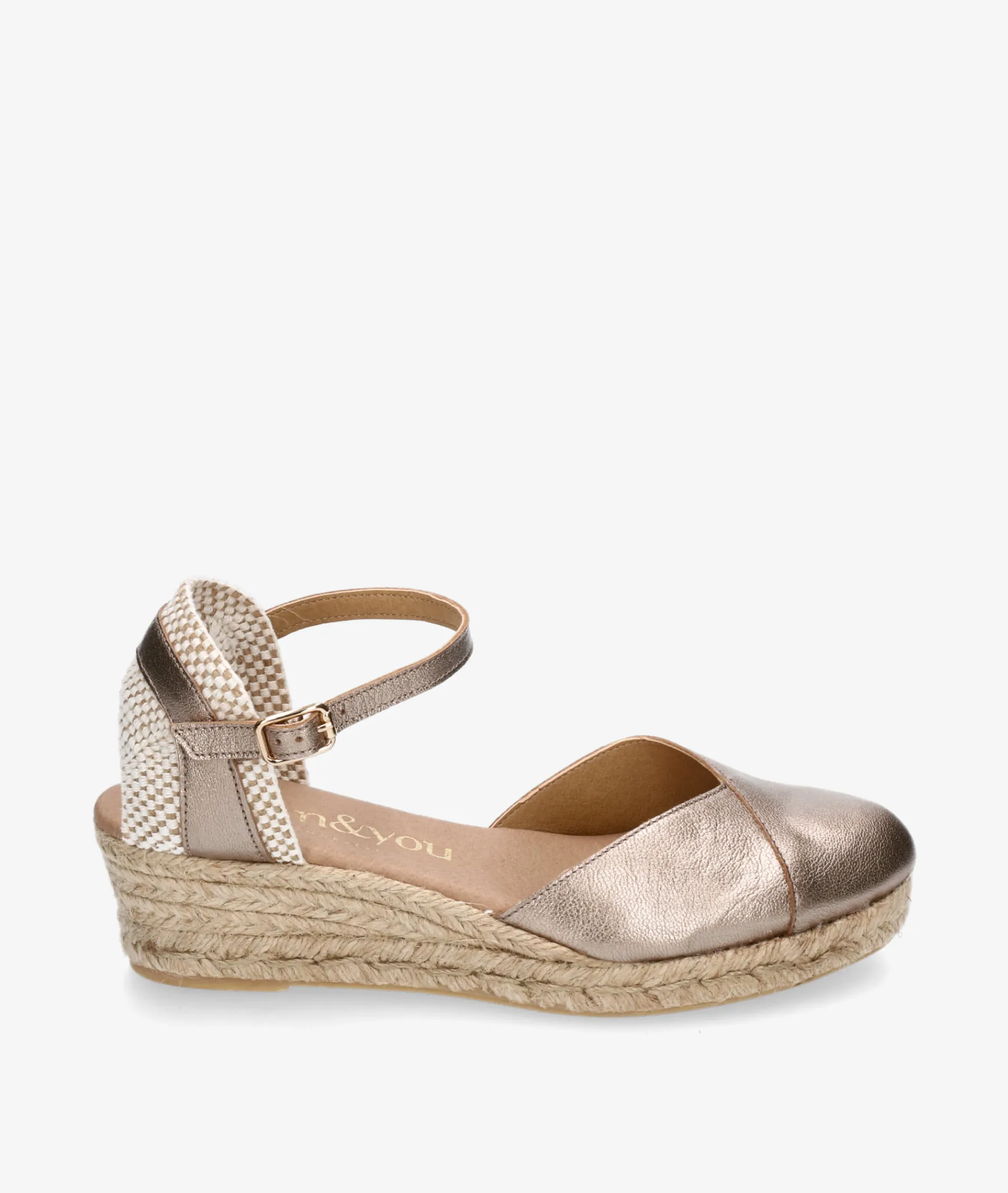 Mujer bloom&you Alpargatas*Alpargatas bloom&you DALIA en metalizado