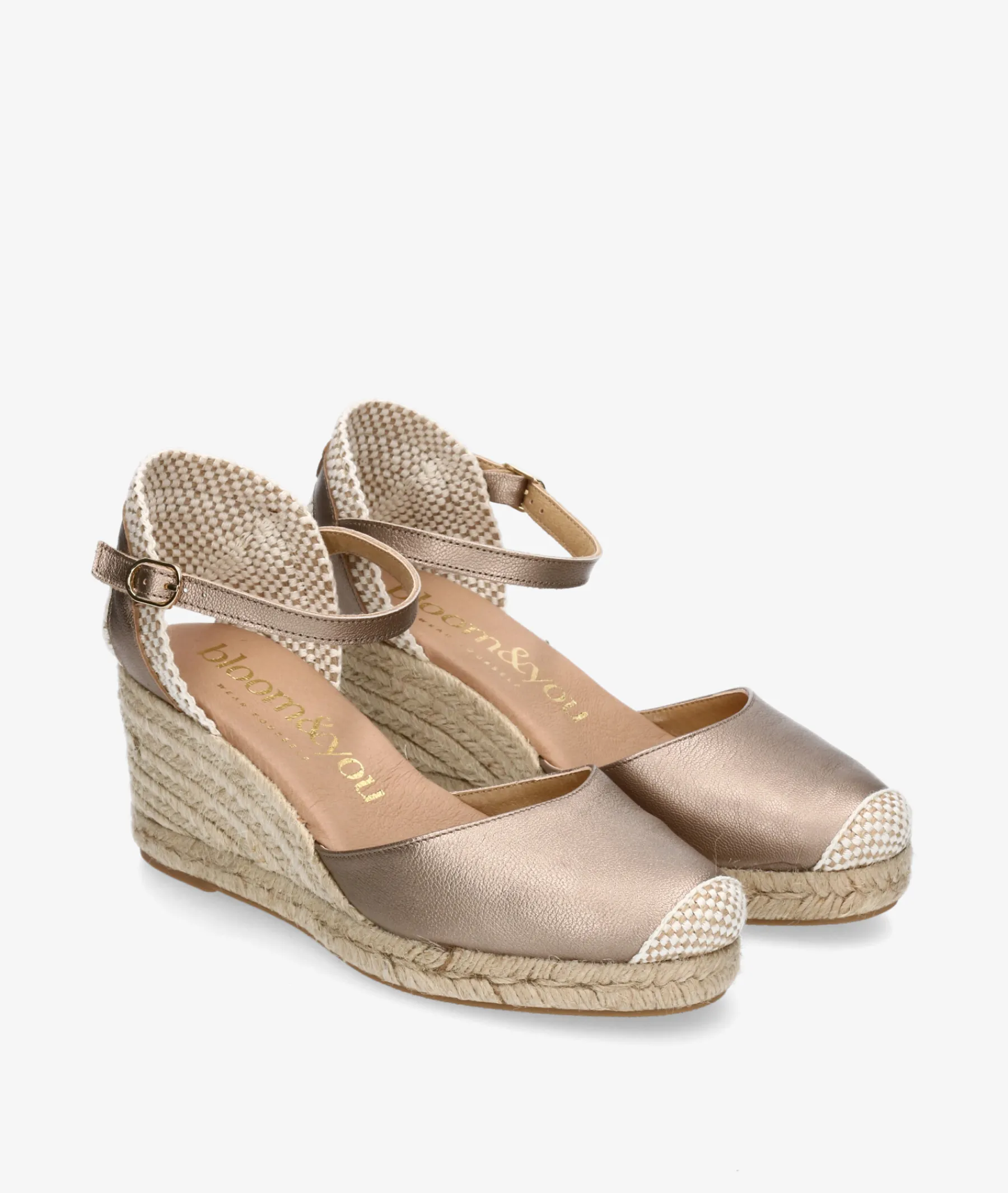 Mujer bloom&you Alpargatas*Alpargatas bloom&you KASTA en metalizado