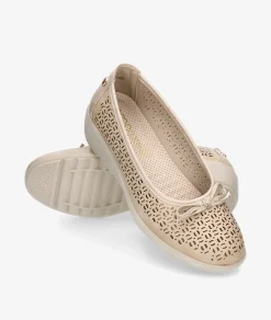 Mujer Amarpies Zapatos Confort|Bailarinas Y Slippers*Bailarinas 30120 en beige