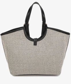 Mujer pabloochoa.shoes Bolsos*Bolso de rafia 21023 en negro
