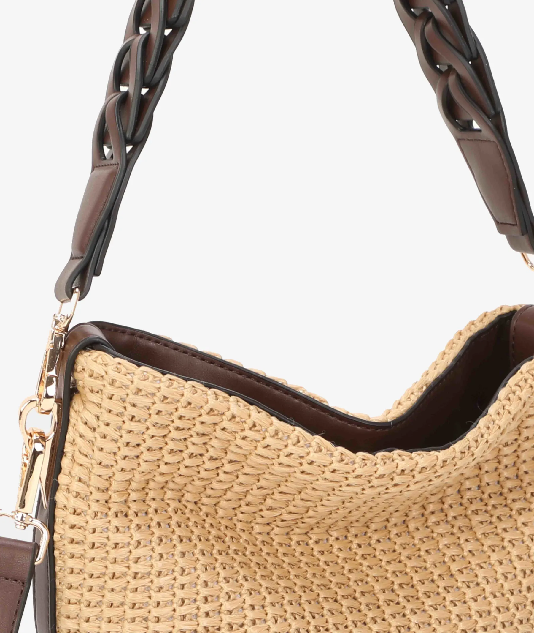 Mujer pabloochoa.shoes Bolsos*Bolso de rafia 20953 en camel