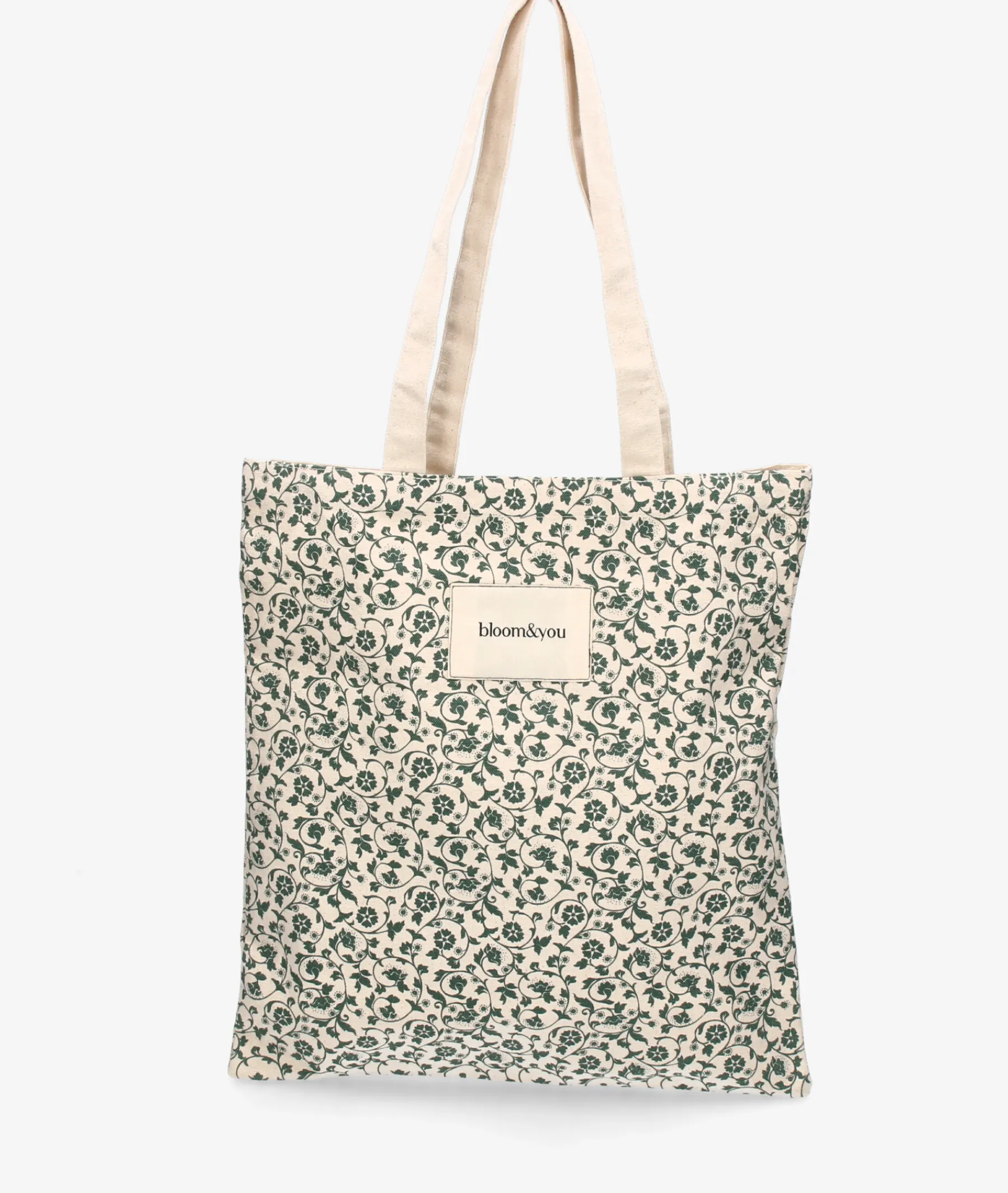 Mujer bloom&you Tote Bags|Bolsos*Bolso textil bloom&you FLOWER TOTE en caki