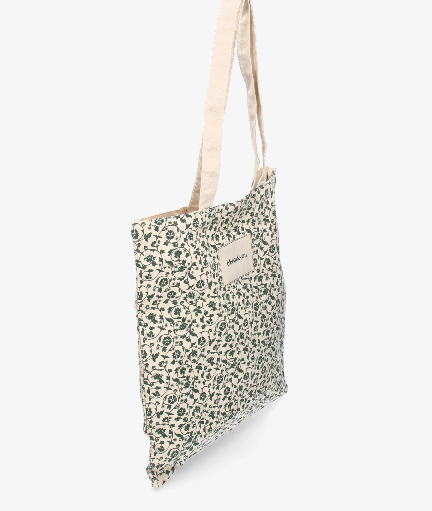 Mujer bloom&you Tote Bags|Bolsos*Bolso textil bloom&you FLOWER TOTE en caki