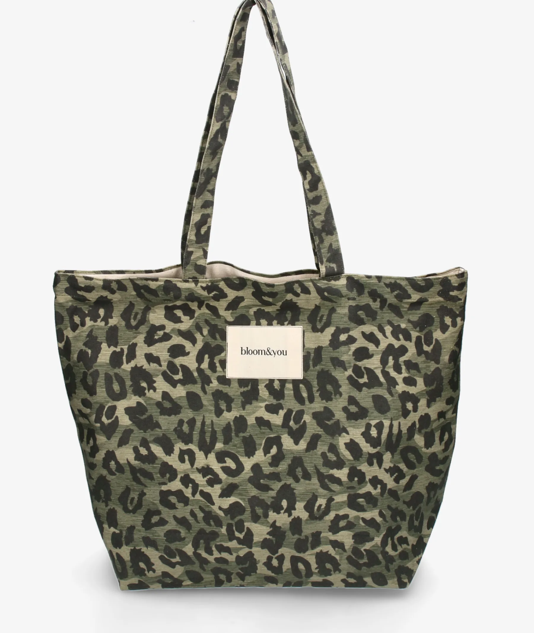 Mujer bloom&you Tote Bags|Bolsos*Bolso textil bloom&you LEOPARD HUNTER TOTE en leopardo