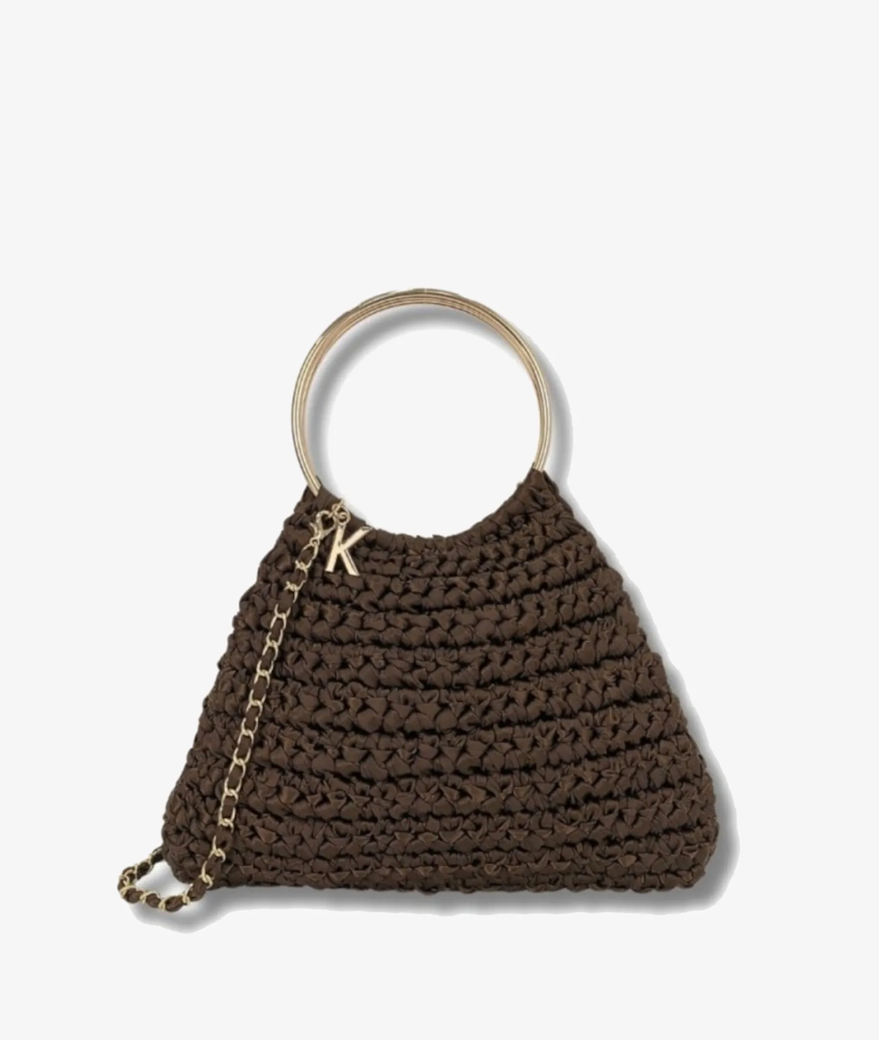 Mujer Martina K Bolsos*Bolso textil 9702 en marrón