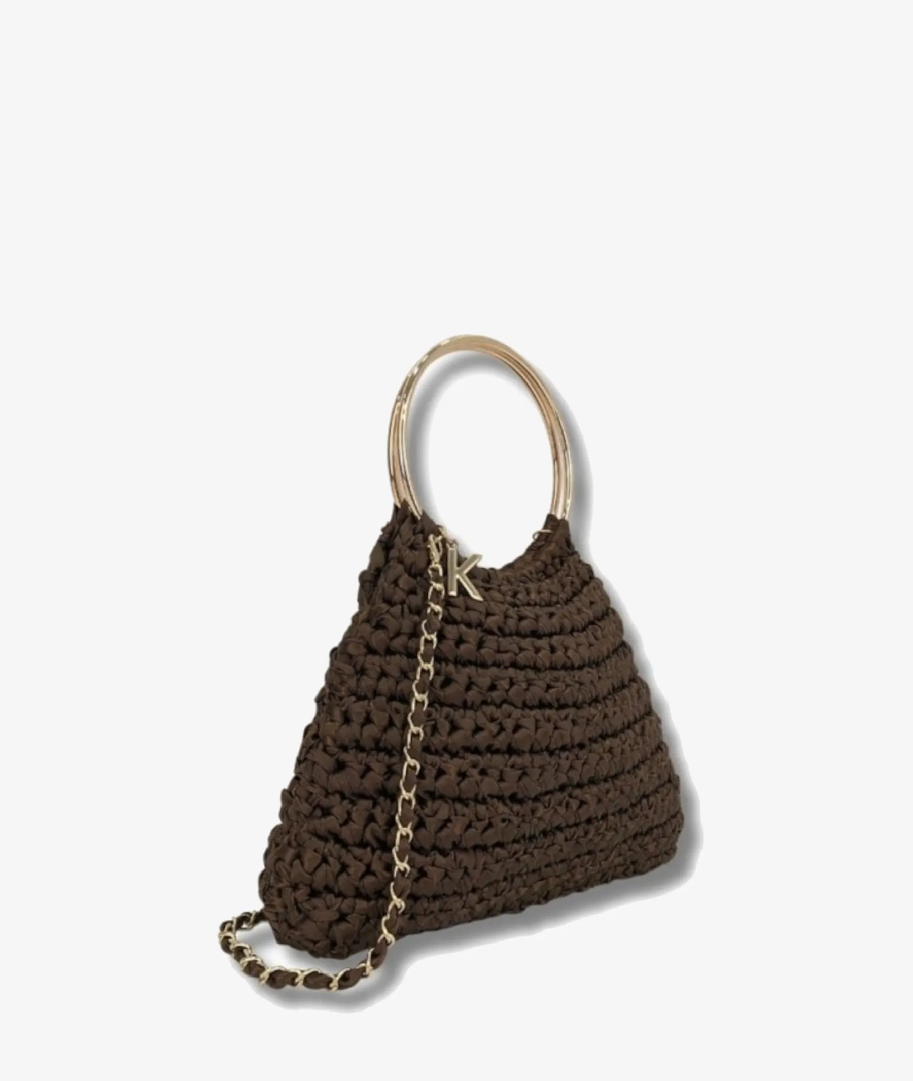 Mujer Martina K Bolsos*Bolso textil 9702 en marrón