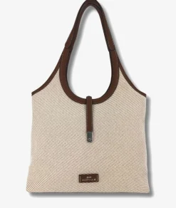 Mujer Martina K Bolsos*Bolso textil 8612 en beige