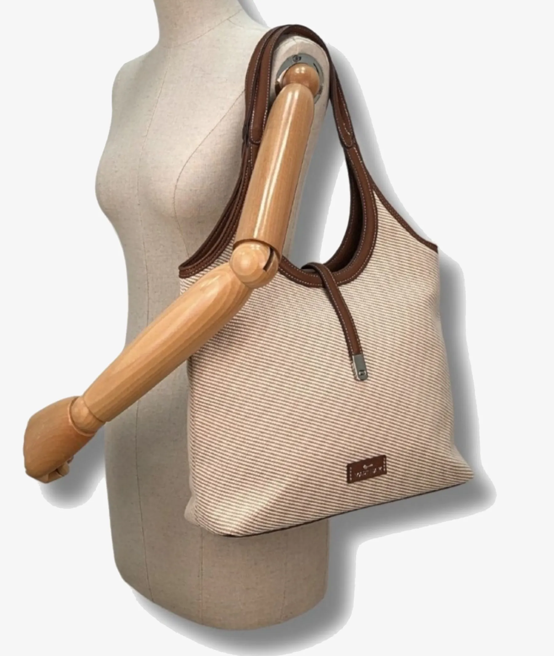 Mujer Martina K Bolsos*Bolso textil 8612 en beige