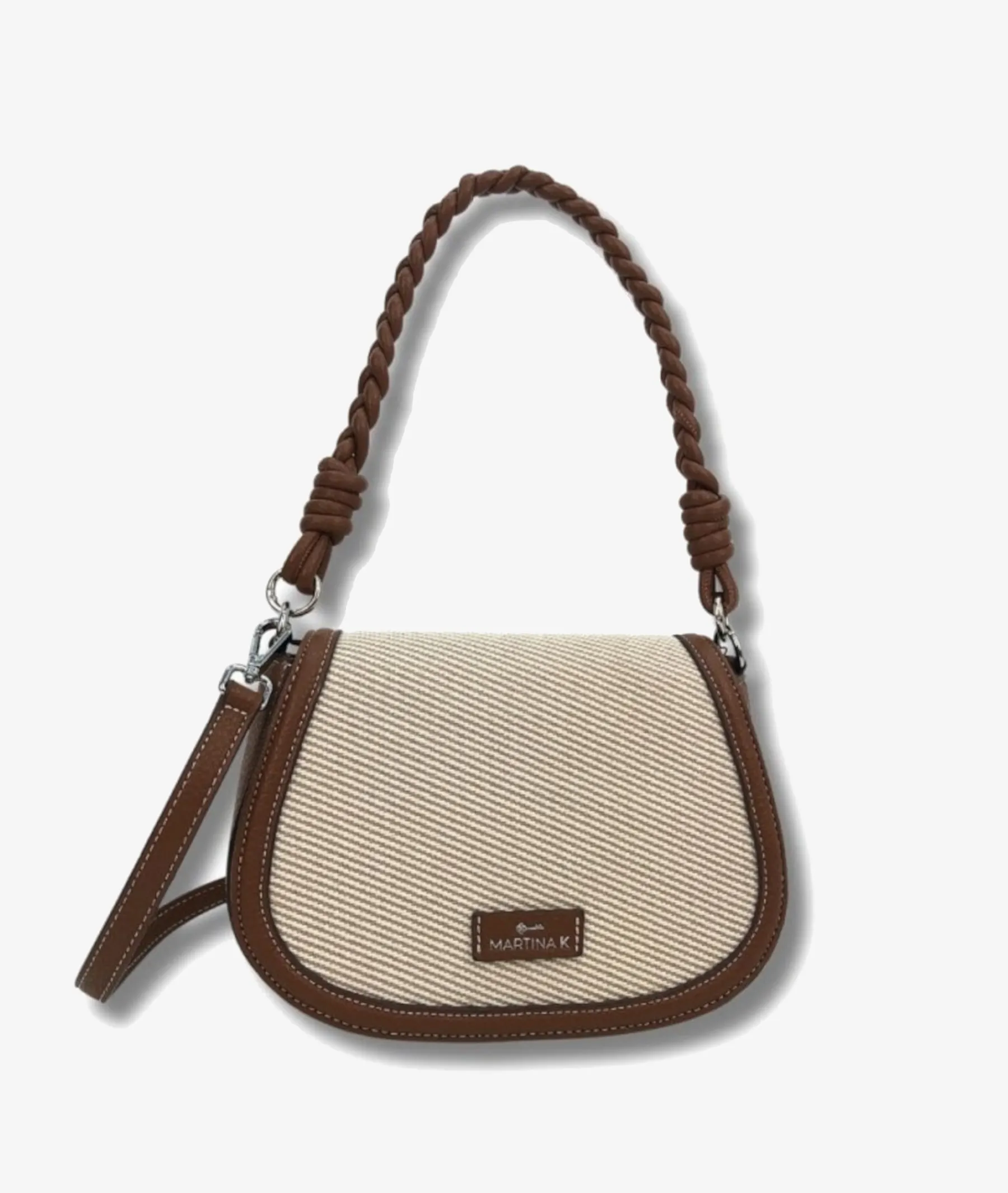 Mujer Martina K Bolsos*Bolso textil 6810 en beige