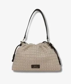 Mujer Martina K Bolsos*Bolso textil 25025 en beige
