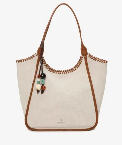 Mujer pabloochoa.shoes Bolsos*Bolso textil 21112 en beige
