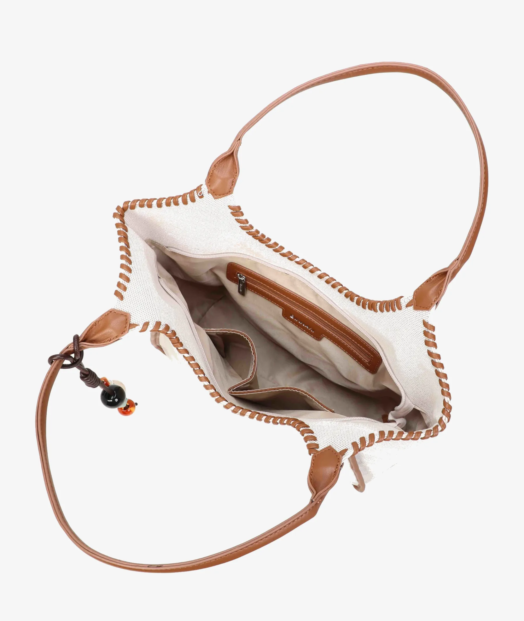 Mujer pabloochoa.shoes Bolsos*Bolso textil 21112 en beige
