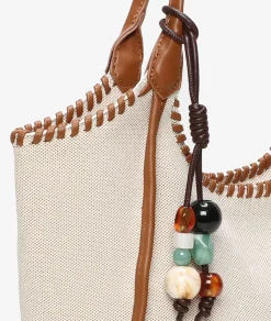 Mujer pabloochoa.shoes Bolsos*Bolso textil 21112 en beige