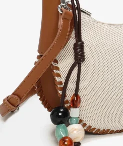 Mujer pabloochoa.shoes Bolsos*Bolso textil 21110 en beige