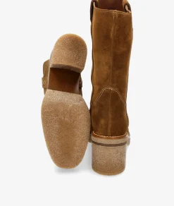 Mujer Alpe Botas*Botas 5238 en serraje cuero