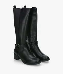 Mujer Amarpies Zapatos Confort|Botas*Botas 29510 en negro