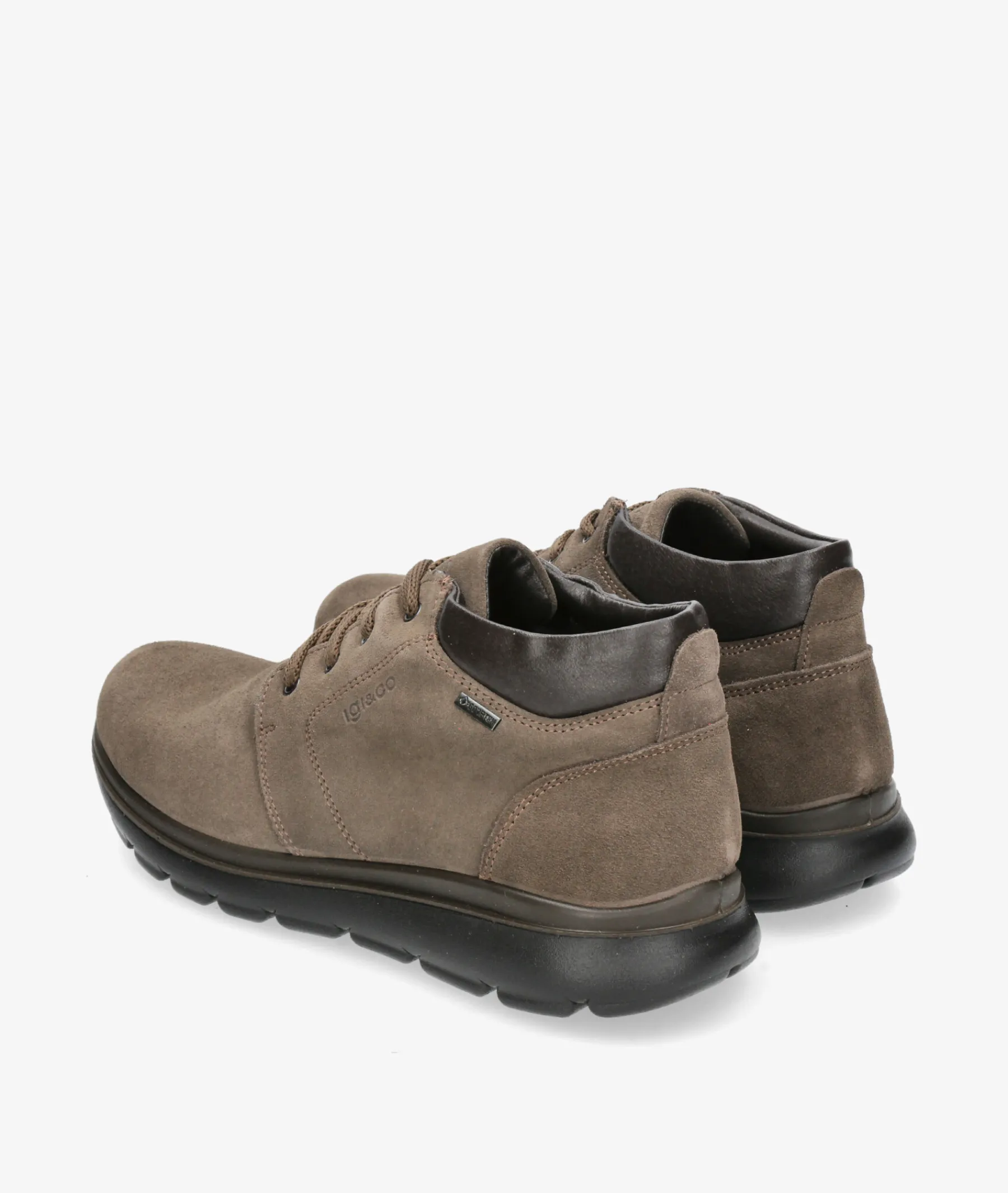 Hombre Igi&Co Botines*Botas Igi&Co 6617833 en serraje taupe