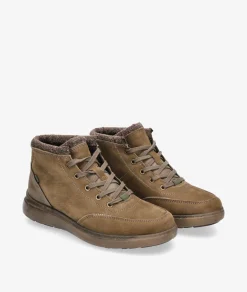 Hombre Imac Botines*Botas 652010 en nobuck taupe