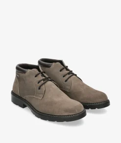Hombre Imac Botines*Botas 650569 en serraje taupe