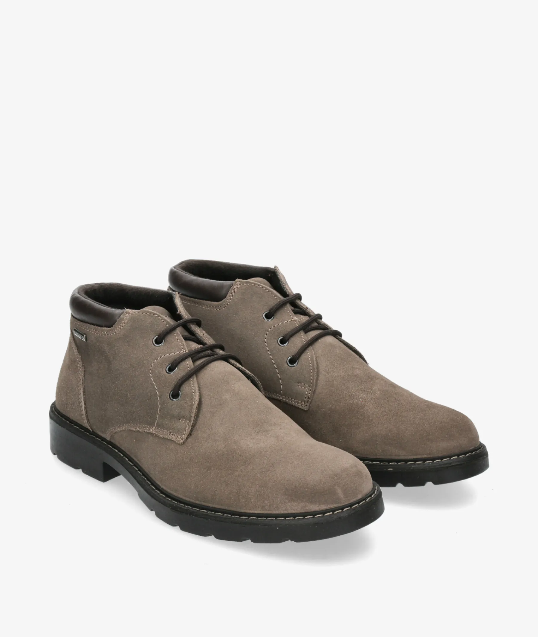 Hombre Imac Botines*Botas 650569 en serraje taupe