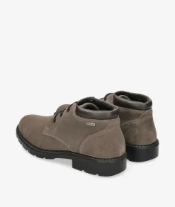 Hombre Imac Botines*Botas 650569 en serraje taupe