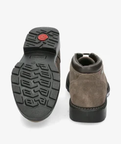 Hombre Imac Botines*Botas 650569 en serraje taupe