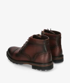 Hombre Rhostock Botines*Botas JACKS-33 BB21555-1A en cuero