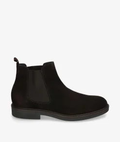 Hombre Traveris Botines*Botas 28969 en serraje marrón