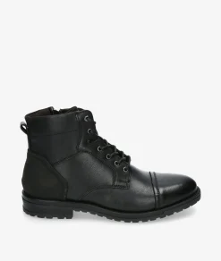 Hombre Traveris Botines*Botas LOR29 - 4667 en negro