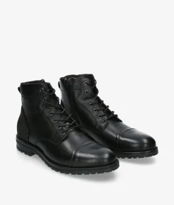 Hombre Traveris Botines*Botas LOR29 - 4667 en negro