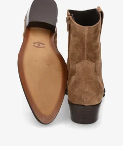 Mujer Alpe Botines*Botines 2548 en serraje taupe
