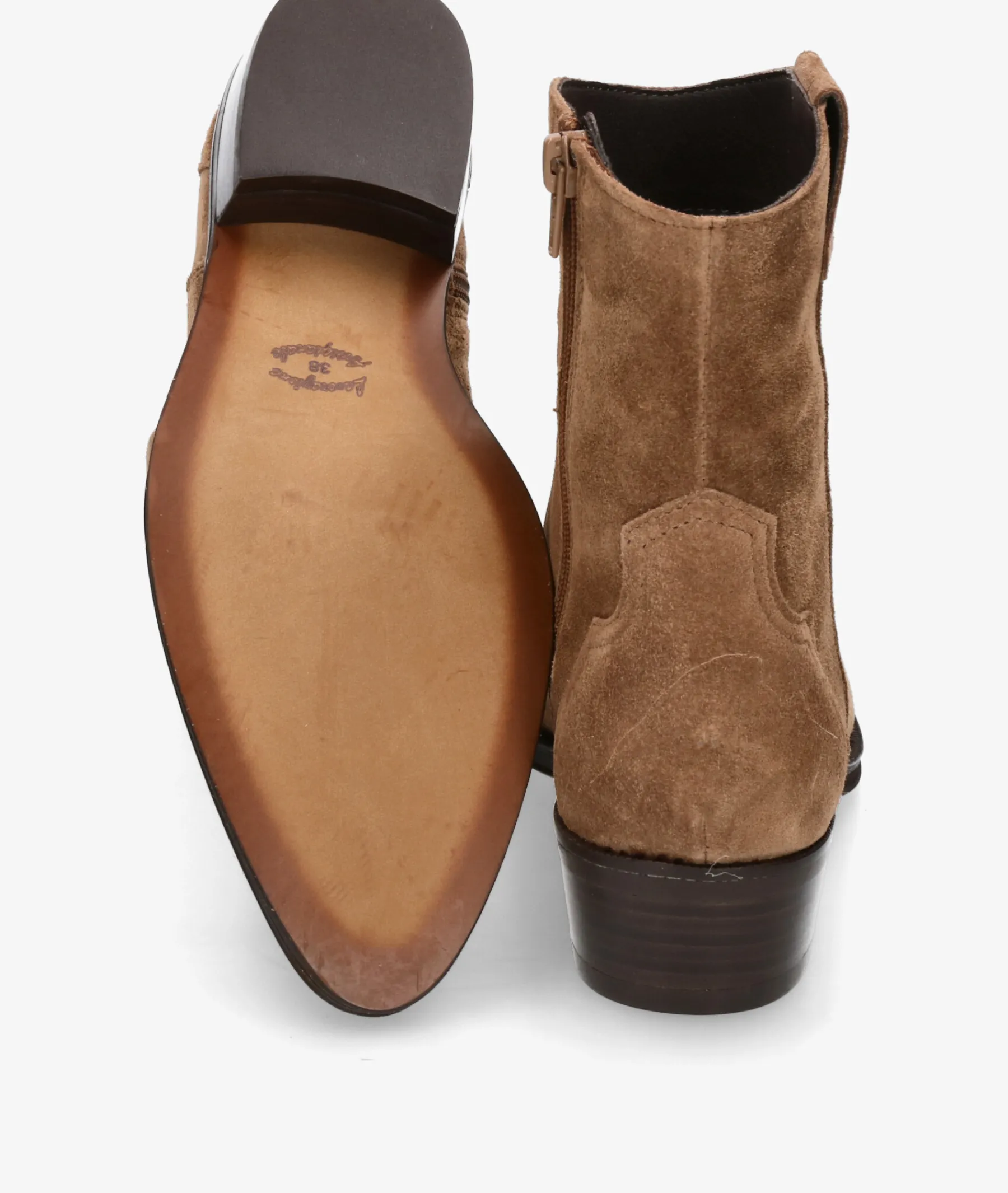Mujer Alpe Botines*Botines 2548 en serraje taupe