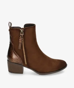 Mujer Amarpies Zapatos Confort|Botines*Botines 29504 en marrón