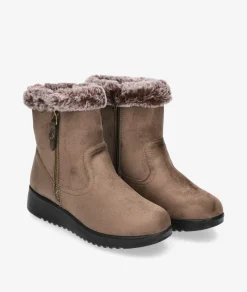 Mujer Amarpies Botines*Botines 27166 en topo