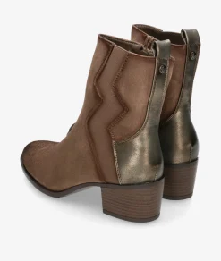 Mujer Amarpies Zapatos Confort|Botines*Botines 29503 en topo