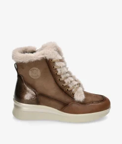 Mujer Amarpies Zapatos Confort|Botines*Botines 29423 en topo