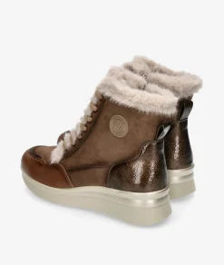 Mujer Amarpies Zapatos Confort|Botines*Botines 29423 en topo