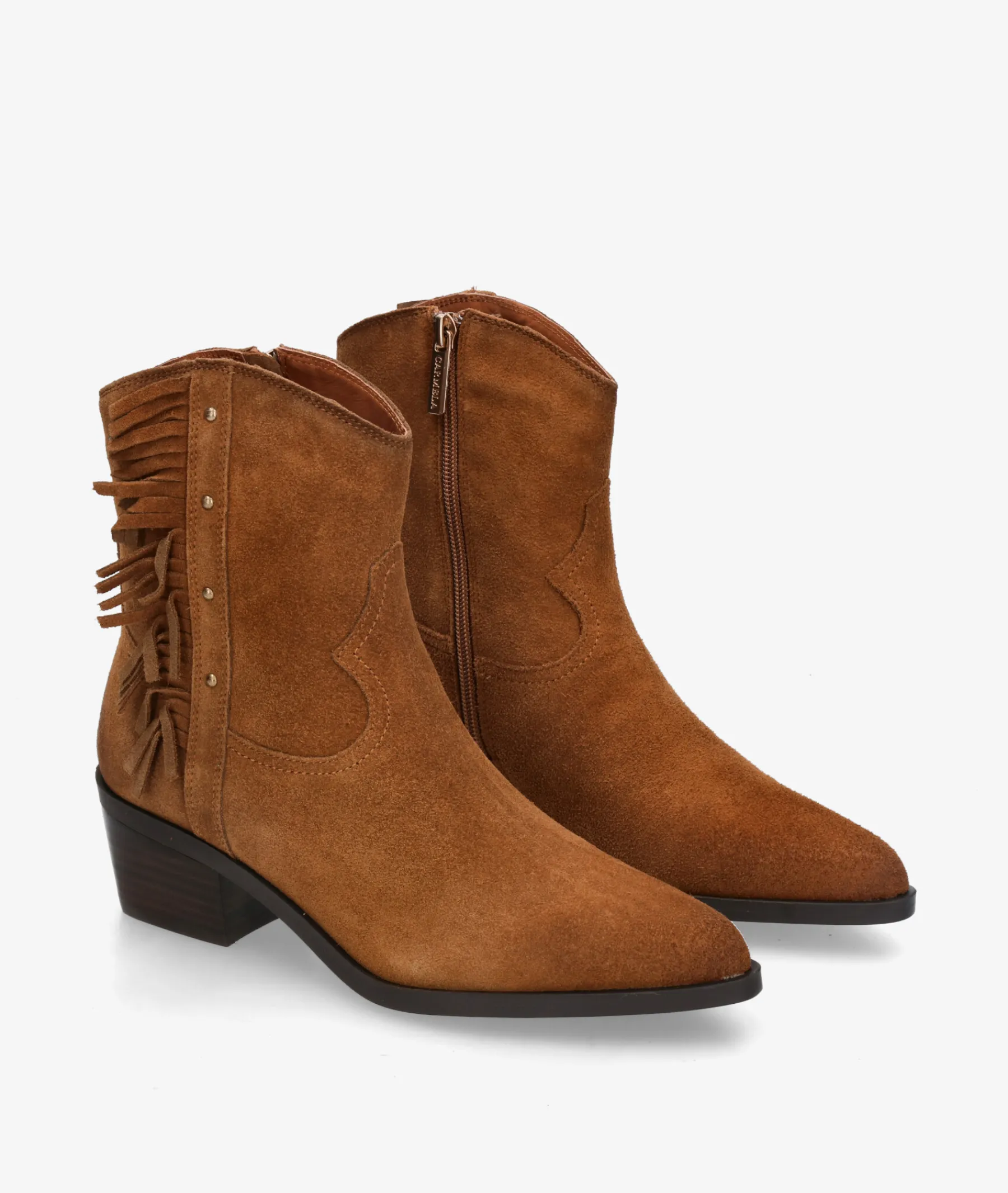Mujer Carmela Botines*Botines 162663 en serraje cuero