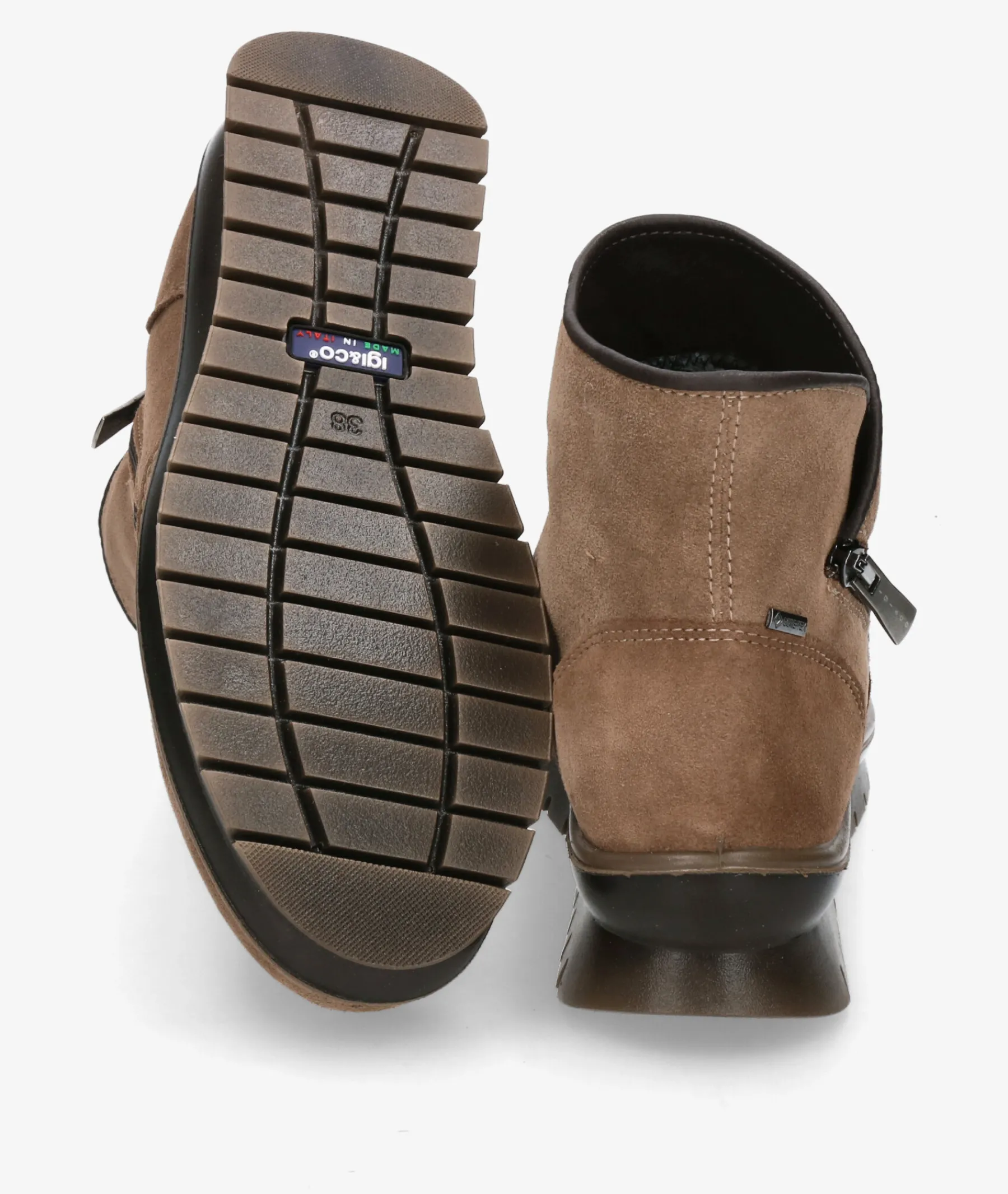 Mujer Igi&Co Botines*Botines Igi&Co 8658677 en serraje taupe