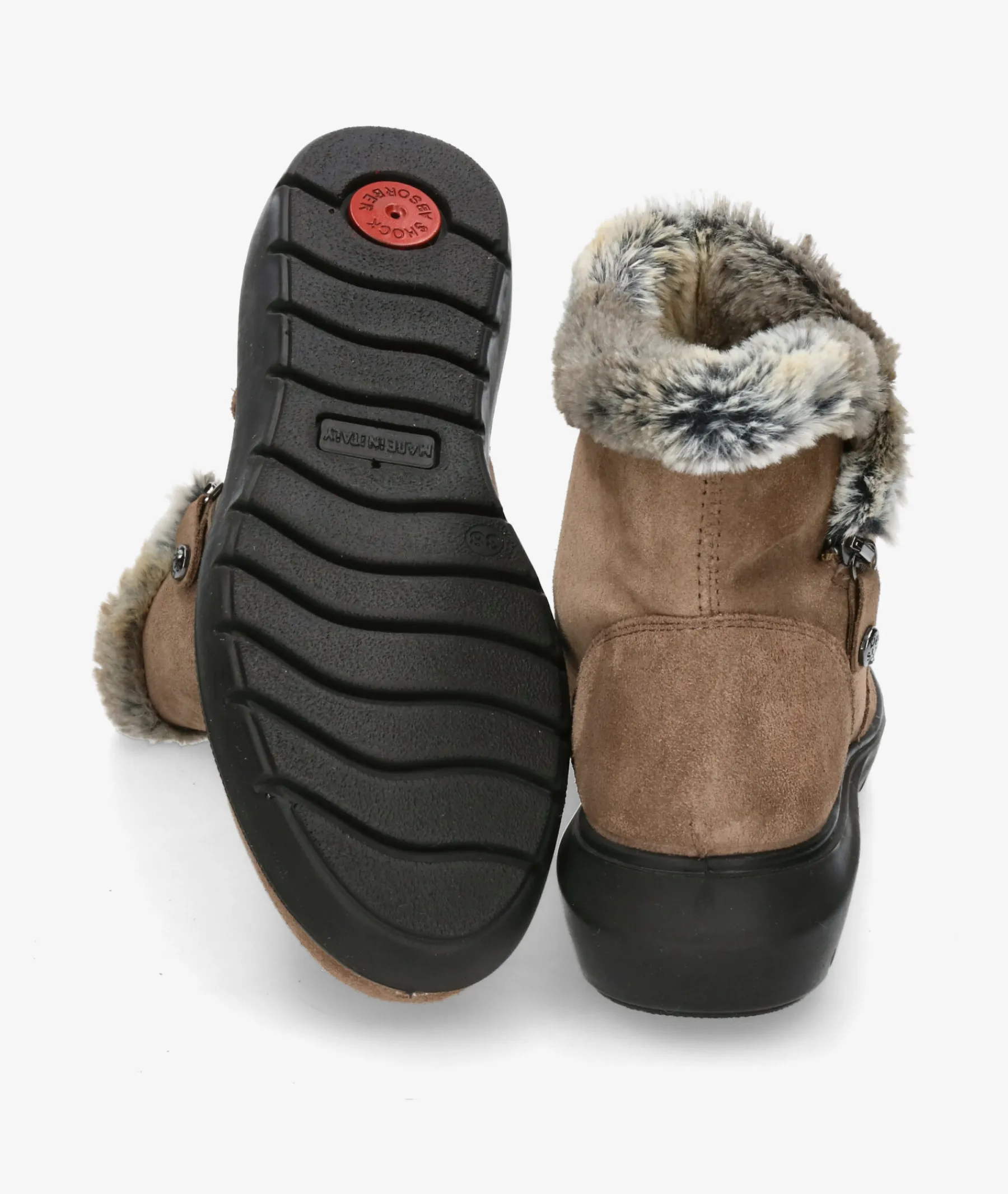 Mujer Imac Botines*Botines 856391 en serraje taupe