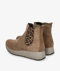 Mujer Imac Botines*Botines 858261 en serraje taupe