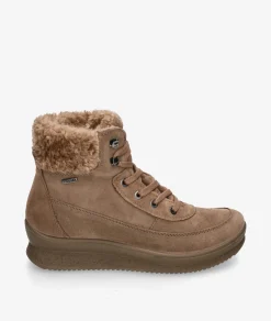 Mujer Imac Botines*Botines 856669 en serraje taupe