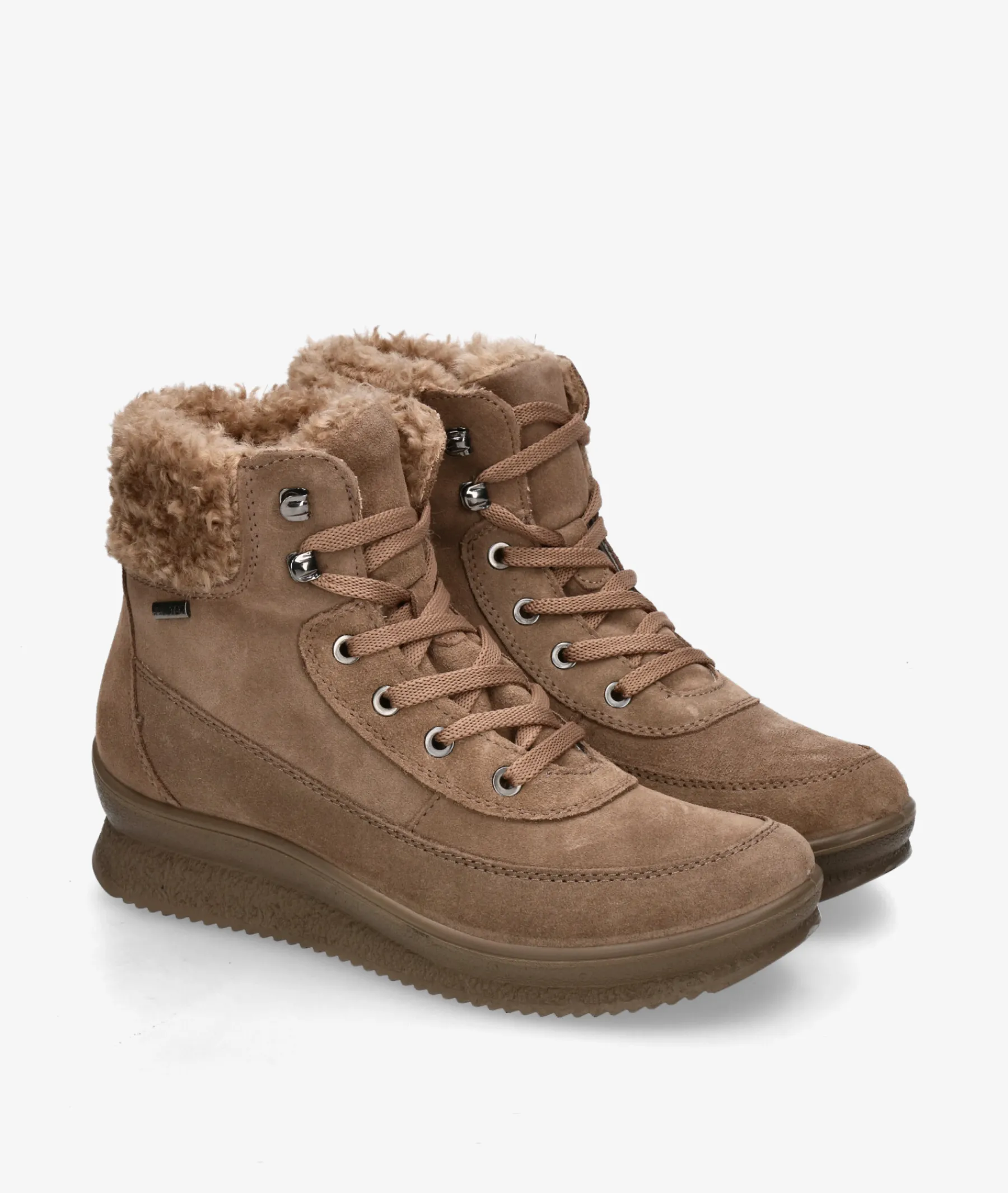 Mujer Imac Botines*Botines 856669 en serraje taupe