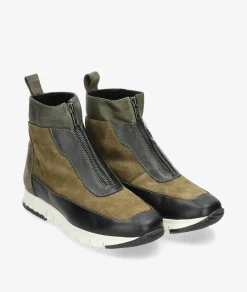 Mujer pabloochoa.shoes Botines*Botines RAGO46 en serraje kaki