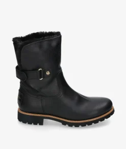 Mujer Panamá Jack Botines|Botas*Botines FELIA TRAV B3 en negro