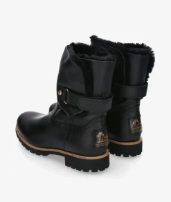 Mujer Panamá Jack Botines|Botas*Botines FELIA TRAV B3 en negro