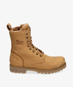Mujer Panamá Jack Botines*Botines FRISIA B7 en nobuck camello