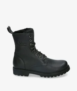 Mujer Panamá Jack Botines|Botas*Botines FRISIA B1 en negro