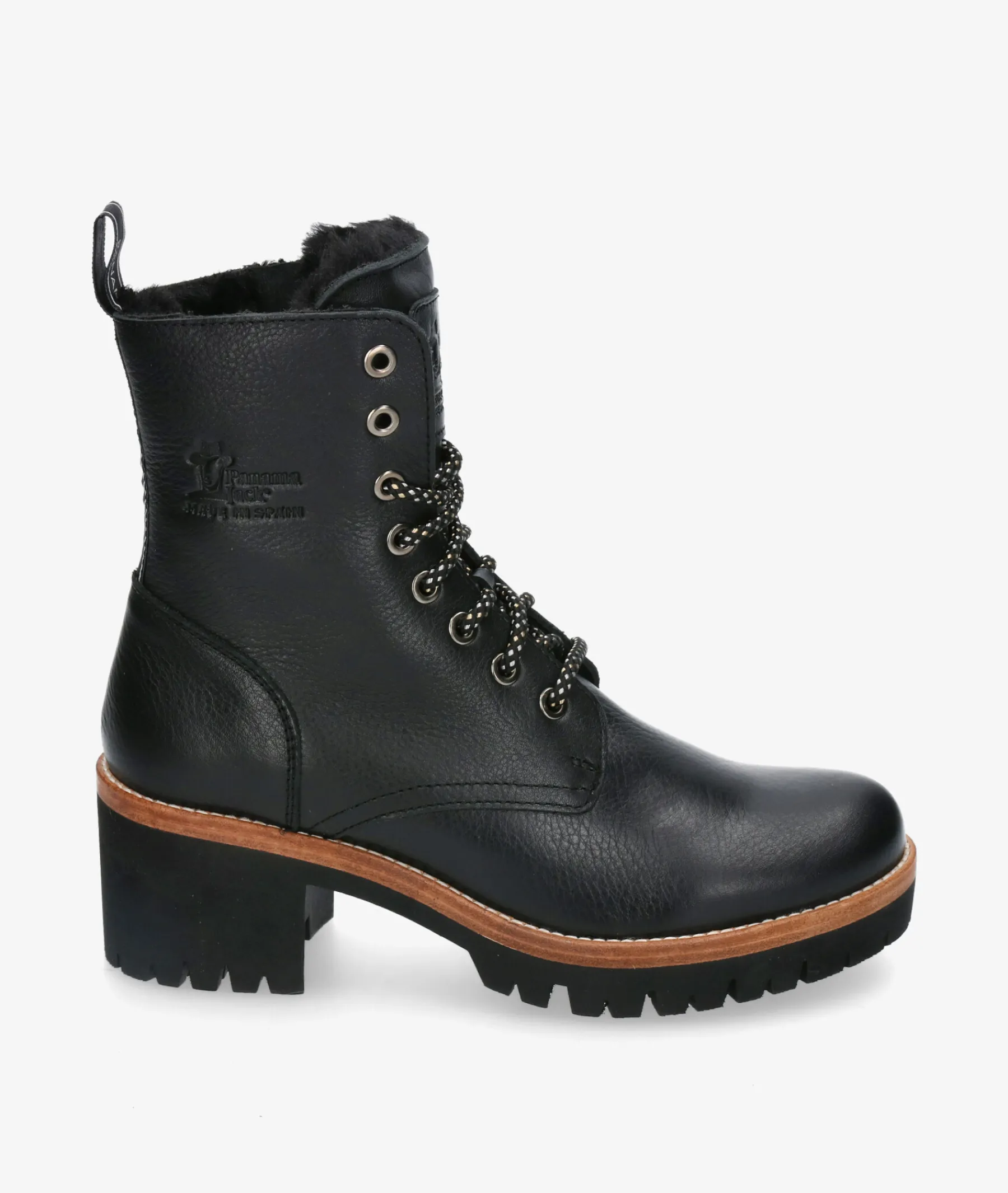 Mujer Panamá Jack Botines|Botas*Botines PADMA B11 en negro