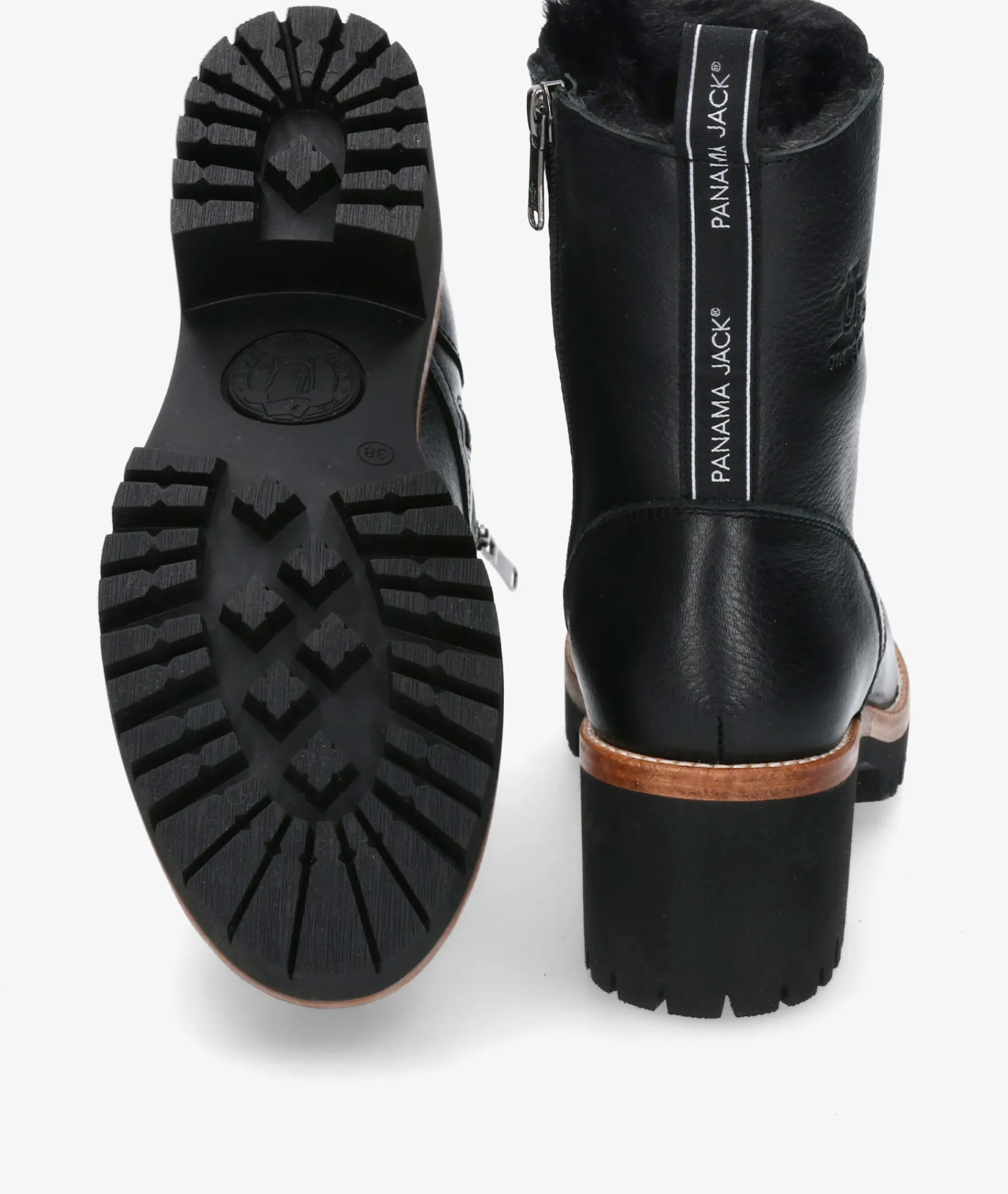 Mujer Panamá Jack Botines|Botas*Botines PADMA B11 en negro